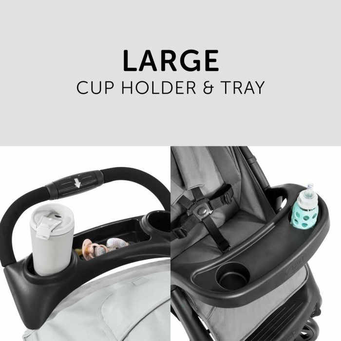 HAUCK Shopper Neo II Cochecito de Bebé Plegable y Maniobrable, Capacidad hasta 25 kg - Gris 13