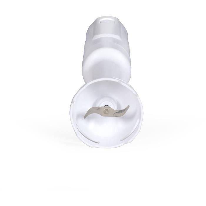 Batidora de mano - LIVOO - 300 W - 2 cuchillas de acero inoxidable - 1 velocidad - Blanca 2 Batidora de mano - LIVOO - 300 W - 2 cuchillas de acero inoxidable - 1 velocidad - Blanca 2