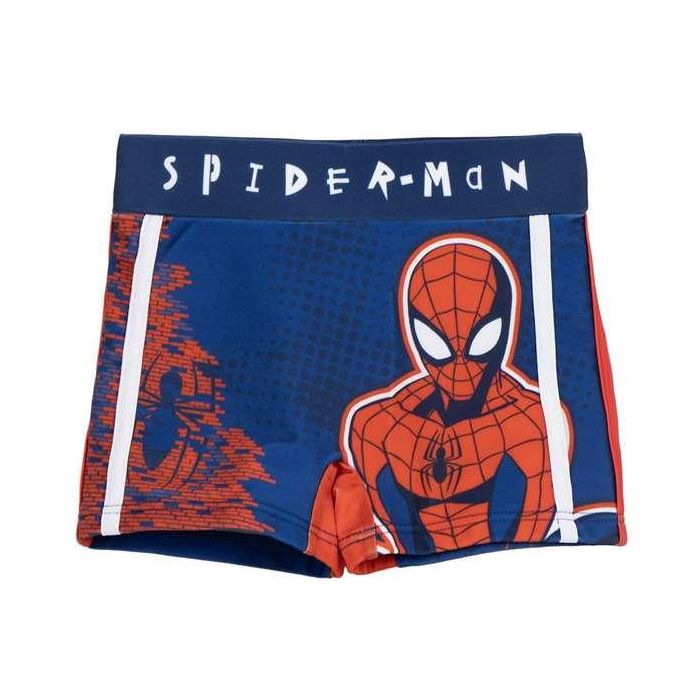 Cerdá Boxer de Baño Niño Spiderman Talla 12 años Azul Oscuro