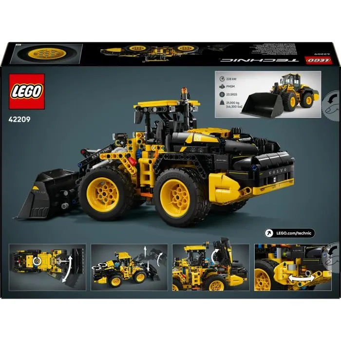 Lego 42209 Volvo L120 Cargadora de Ruedas Eléctrica - Juego para Niños de 9 Años en Adelante 5