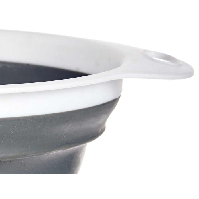 Colador Redondo Plegable 20 cm Kinvara - Blanco/Gris, Apto Lavavajillas (24 Unidades) 3 Colador Redondo Plegable 20 cm Kinvara - Blanco/Gris, Apto Lavavajillas (24 Unidades) 3
