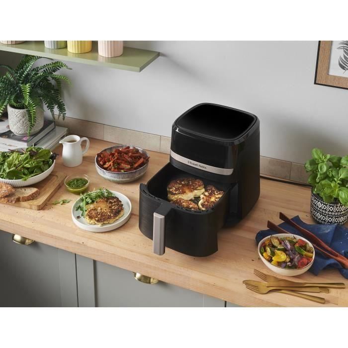 Freidora sin aceite RUSSELL HOBBS SatisFry 27620-56 - Capacidad de 5,5 L - 9 programas de cocción - 1500 W 1 Freidora sin aceite RUSSELL HOBBS SatisFry 27620-56 - Capacidad de 5,5 L - 9 programas de cocción - 1500 W 1