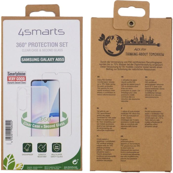 4smarts 360 Protection Set fr Samsung Galaxy A05s 1