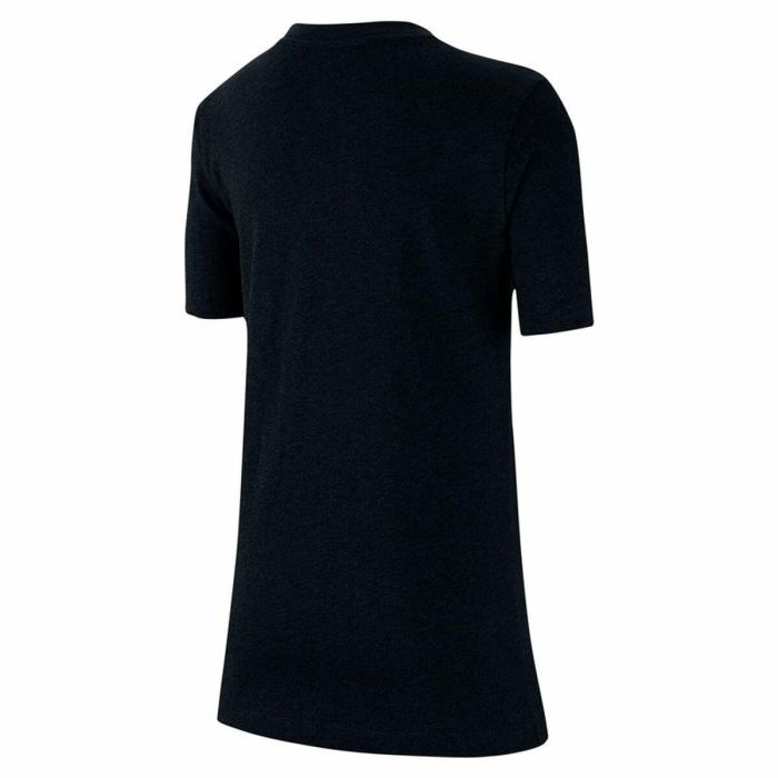 Camiseta de Manga Corta Infantil Nike Sportswear Negro 7-8 Años 5