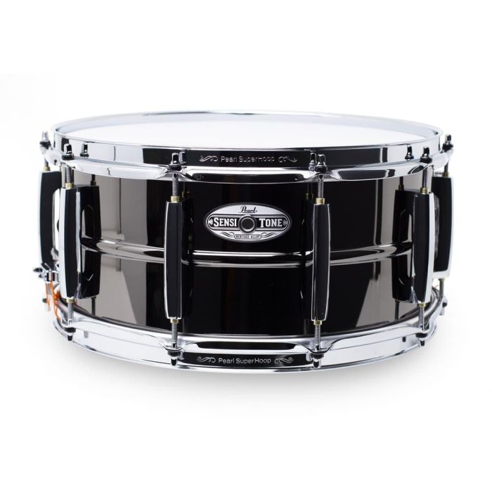 Caja 14 X 6,5" Sensitone Brass (1 Mm) - Black Chrome 5
