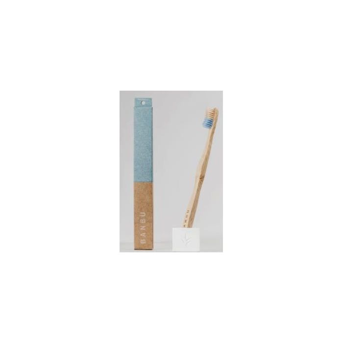 Banbu Cepillo Dental Adulto Medio Azul. Banbu Cepillo Dental Adulto Medio Azul.