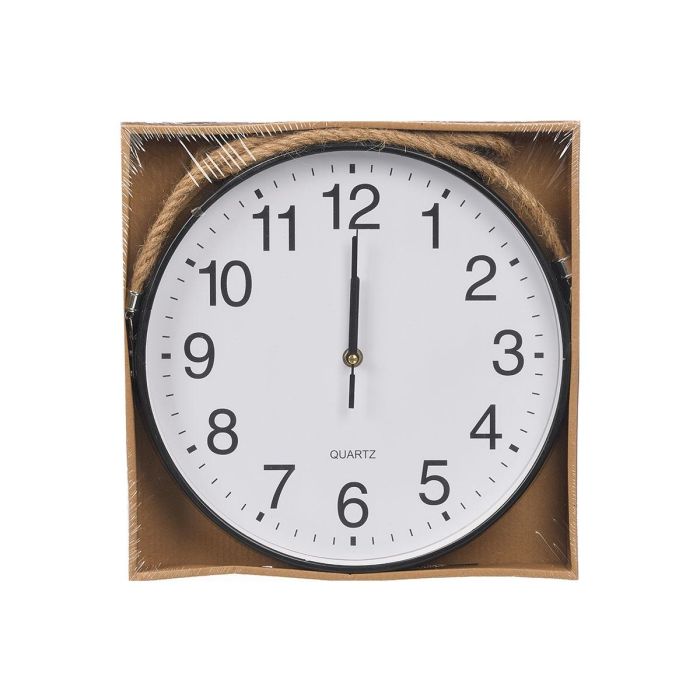 Reloj Pared Cuerda Colgar Negro 30Cm Giftdecor (Set de 8) 2 Reloj Pared Cuerda Colgar Negro 30Cm Giftdecor (Set de 8) 2