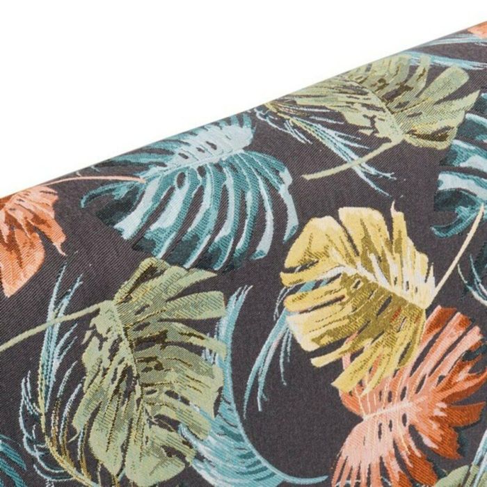 DKD Home Decor Cabecero de Cama Tropical 160 cm Ancho x 60 cm Alto, Poliéster, Madera y MDF, Hecho a mano, Desmontable 1 DKD Home Decor Cabecero de Cama Tropical 160 cm Ancho x 60 cm Alto, Poliéster, Madera y MDF, Hecho a mano, Desmontable 1