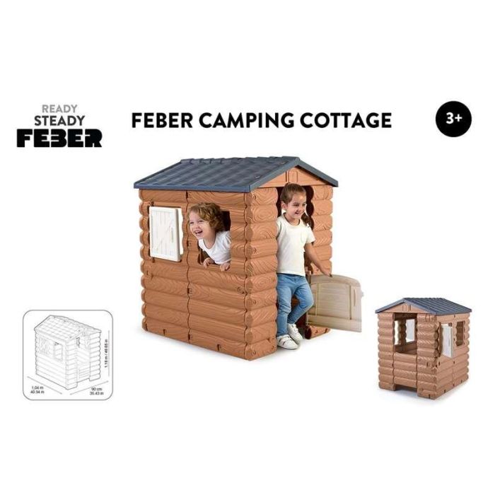 Casa feber camping cottage decoracion de madera. 104x90x1,18 cm 5 Casa feber camping cottage decoracion de madera. 104x90x1,18 cm 5