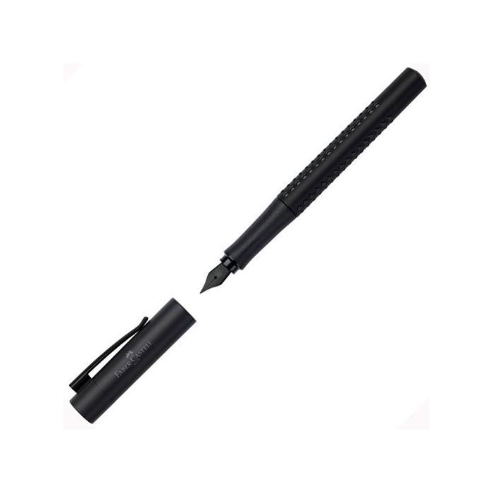 Faber Castell Pluma Estilográfica Grip Edition All Black M Negro Faber Castell Pluma Estilográfica Grip Edition All Black M Negro