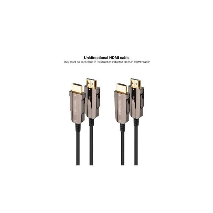 Nano Cable 10.15.2020 Cable HDMI 2.0 4K 60Hz 3D 20m Macho-Macho Negro Nano Cable 10.15.2020 Cable HDMI 2.0 4K 60Hz 3D 20m Macho-Macho Negro