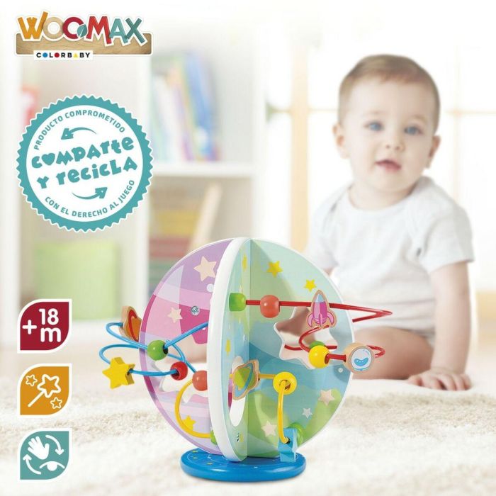 Centro de actividades Woomax 2 Unidades 25,5 x 20,5 x 20 cm 3