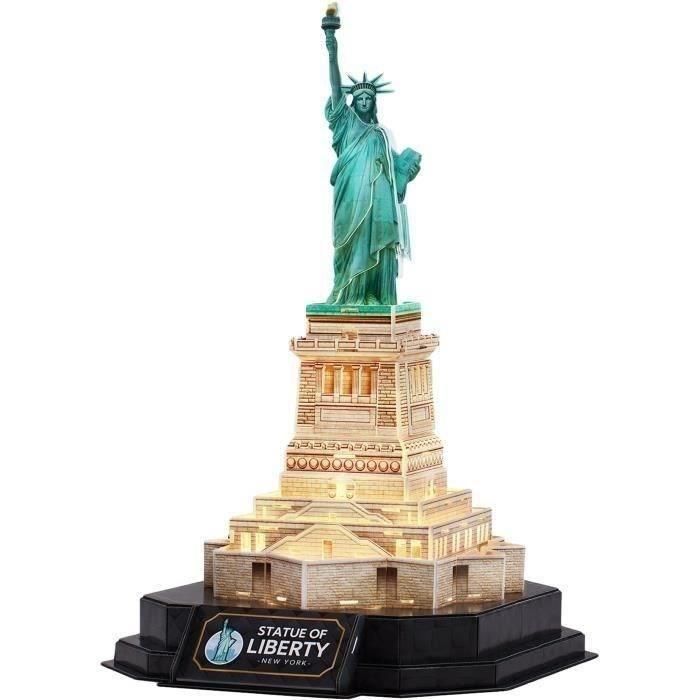 Rompecabezas 3D iluminado - Estatua de la Libertad - Juego de construcción - EXPLORA - 79 piezas - A partir de 8 años 3 Rompecabezas 3D iluminado - Estatua de la Libertad - Juego de construcción - EXPLORA - 79 piezas - A partir de 8 años 3