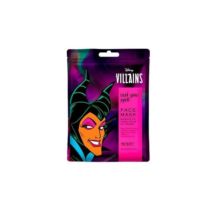 Mad Beauty Mascarilla Facial Disney Villanos Maléfica 25 ml