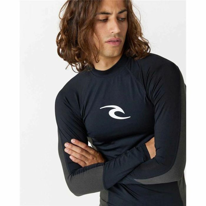 Camiseta de Baño Rip Curl Waves pf Negro