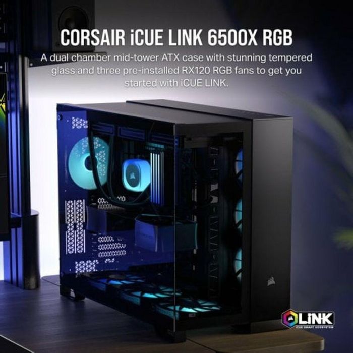 Caja Semitorre ATX Corsair Negro 8