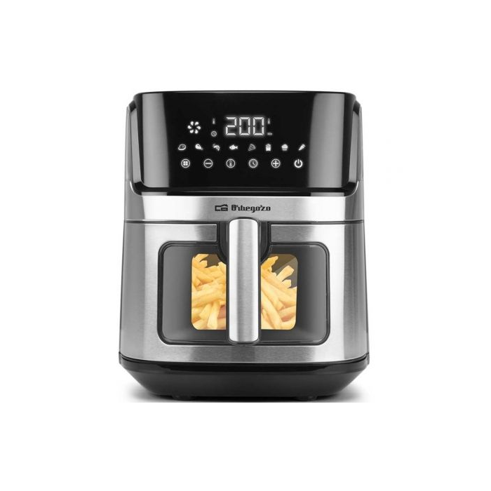 Freidora por Aire Airfryer / Sin Aceite Orbegozo FDR 6520/ 1700W/ Capacidad 6.5L 1