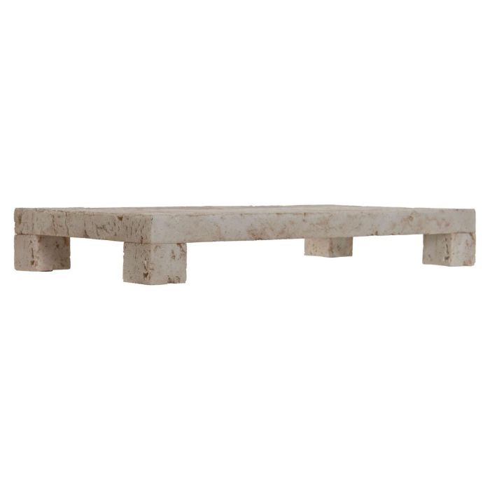 Centro Mesa Urban DKD Home Decor Beige 17 x 4 x 34 cm 1