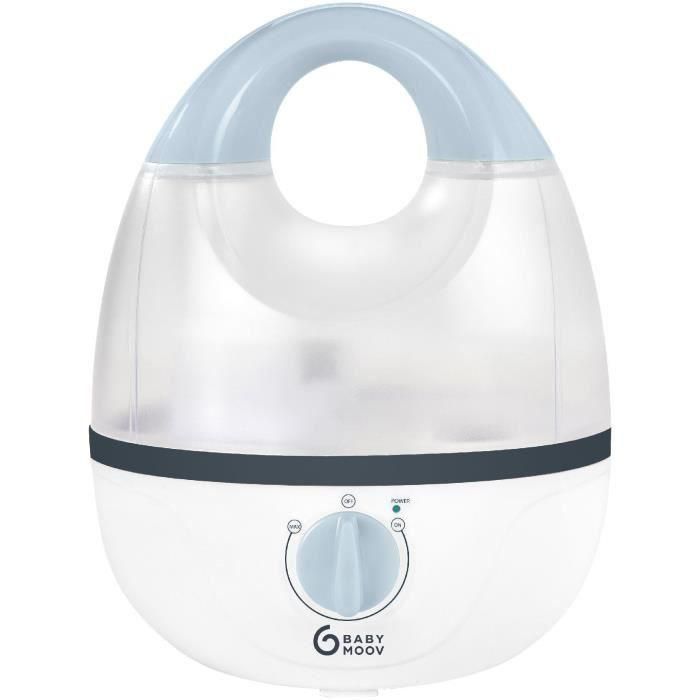 Babymoov Humidificador Higro Vapor Frío Ultrasónico Silencioso con 18h de Autonomía y Apagado Automático