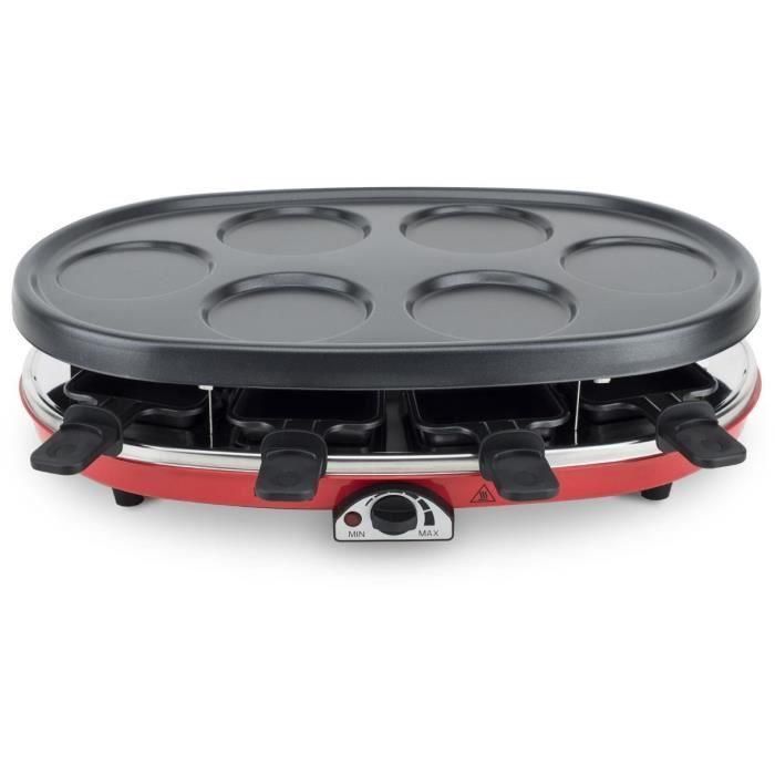 H.KoeNIG RP418 Raclette máquina 8 personas - Rojo 2 H.KoeNIG RP418 Raclette máquina 8 personas - Rojo 2