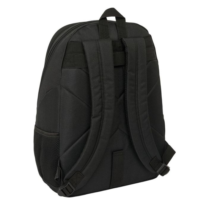 Mochila Escolar Kappa Dark Negro 32 x 44 x 16 cm 2