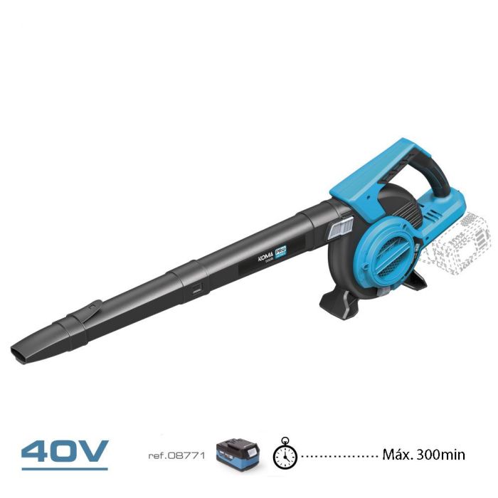 Koma Tools 20v-sa Soplador Aspirador Triturador 40V Brushless (Sin Batería/Cargador) 2 Koma Tools 20v-sa Soplador Aspirador Triturador 40V Brushless (Sin Batería/Cargador) 2
