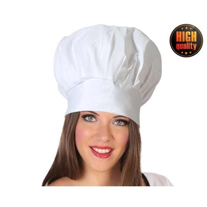 Sombrero Chef Cocinero Blanco