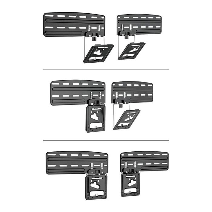 Neomounts WL30-265BL1 Ultra-flat Display Wall Mount 43-85" Max 60 kg VESA 150x100-1200x800 0,75cm Samsung QMC QBC QHC Black