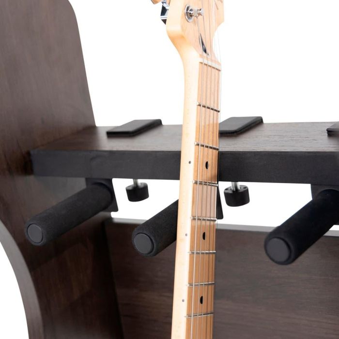 Soporte Rack Elite 3 Guitarras - Marrón 7