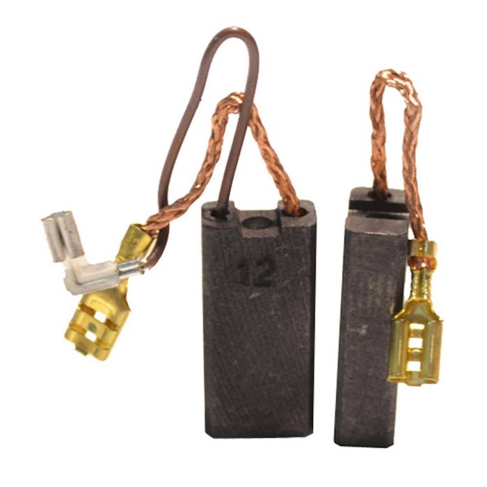 Grafitos Marjal 9347 Escobillas de Carbón de Repuesto 7x12.5x26 mm, Pack de 2 Unidades para Máquinas Electroportátiles Multimarcas