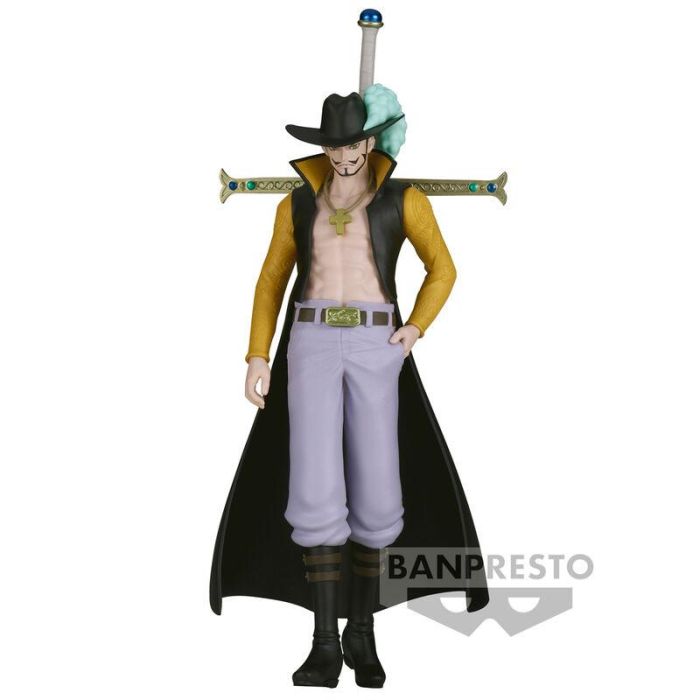 Banpresto Figura One Piece The Shukko Dracule Mihawk 16 cm PVC BP89726P 0 Banpresto Figura One Piece The Shukko Dracule Mihawk 16 cm PVC BP89726P 0
