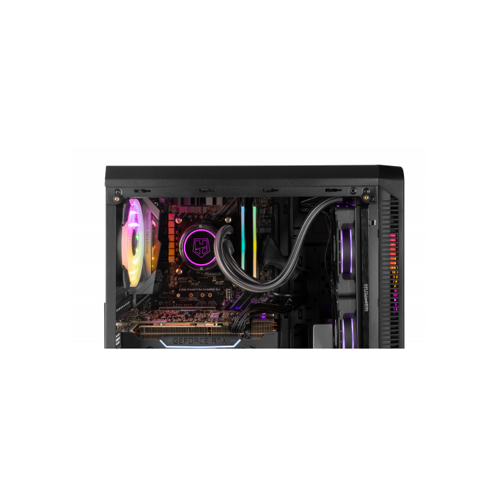 NOX Caja Semitorre ATX Hummer TGM NXHUMMERTGM Negra con RGB y Panel de Cristal Templado 34