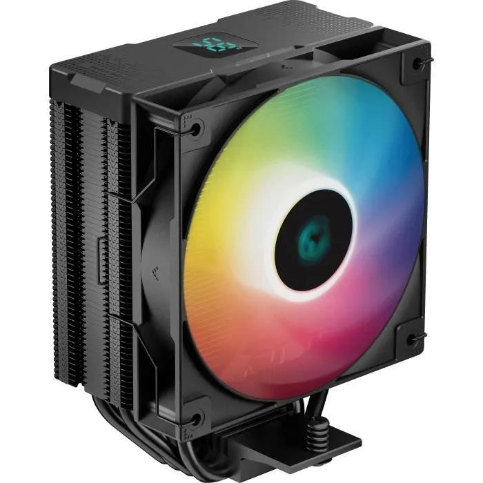 Deepcool DEE1712796711004 Enfriador de CPU AG400 Digital ARGB (Negro)