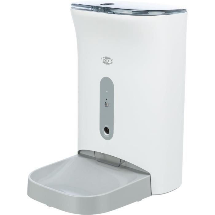 TRIXIE Dispensador automático de alimentos TX8 Smart 2.0 - 4,5L - 24×38×19 cm - Blanco 1