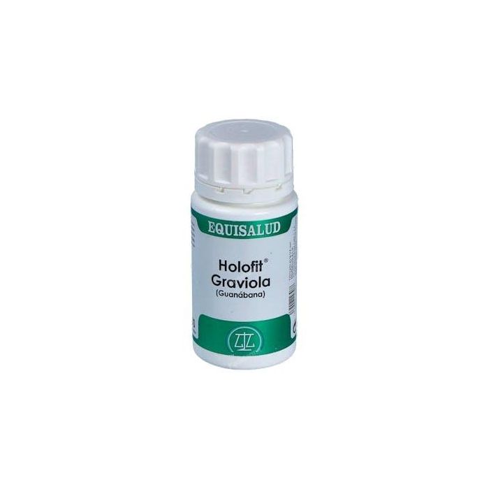Holofit Graviola 50 Cápsulas. Complemento Alimenticio apto para vegetarianos.