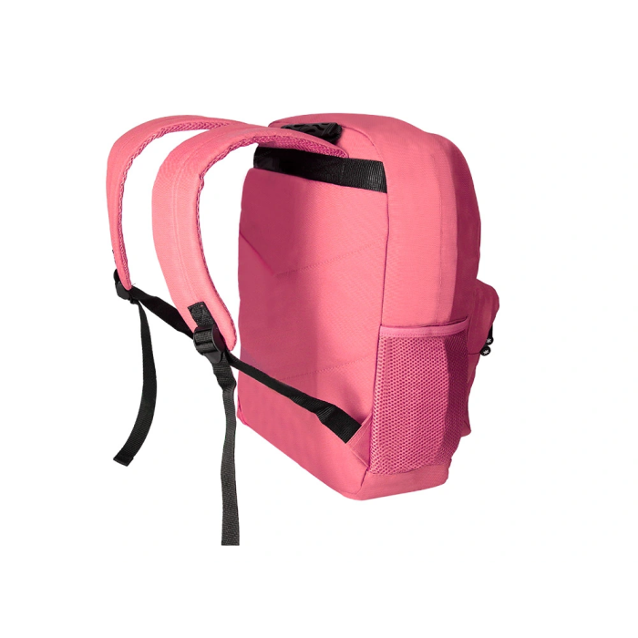 Antartik Mochila escolar con asa y bolsillo frontal con cremallera, color Coral, 320x140x430 mm 7