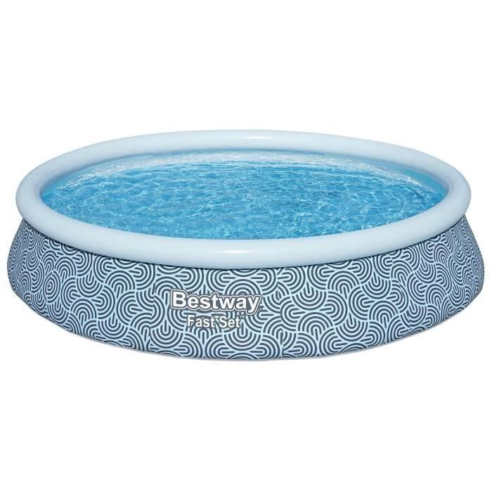Kit Piscina Hinchable BESTWAY - Fast Set - 396 x 84 cm - Redonda (Filtro de Cartucho, 1 Cartucho) 2 Kit Piscina Hinchable BESTWAY - Fast Set - 396 x 84 cm - Redonda (Filtro de Cartucho, 1 Cartucho) 2