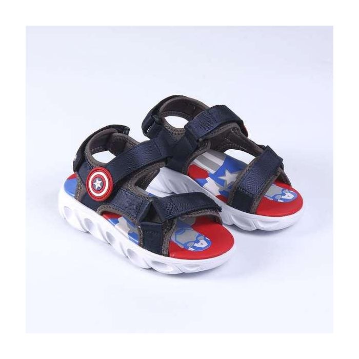 Sandalias Infantiles The Avengers Azul 32 0 Sandalias Infantiles The Avengers Azul 32 0