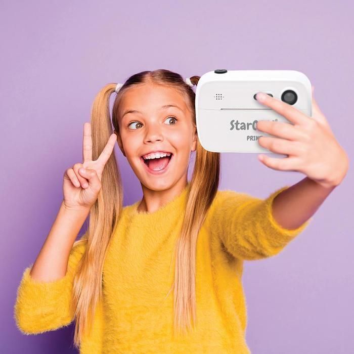Cámara infantil de impresión instantánea para selfie y fotografía.11,2x5x8 cm 2 Cámara infantil de impresión instantánea para selfie y fotografía.11,2x5x8 cm 2