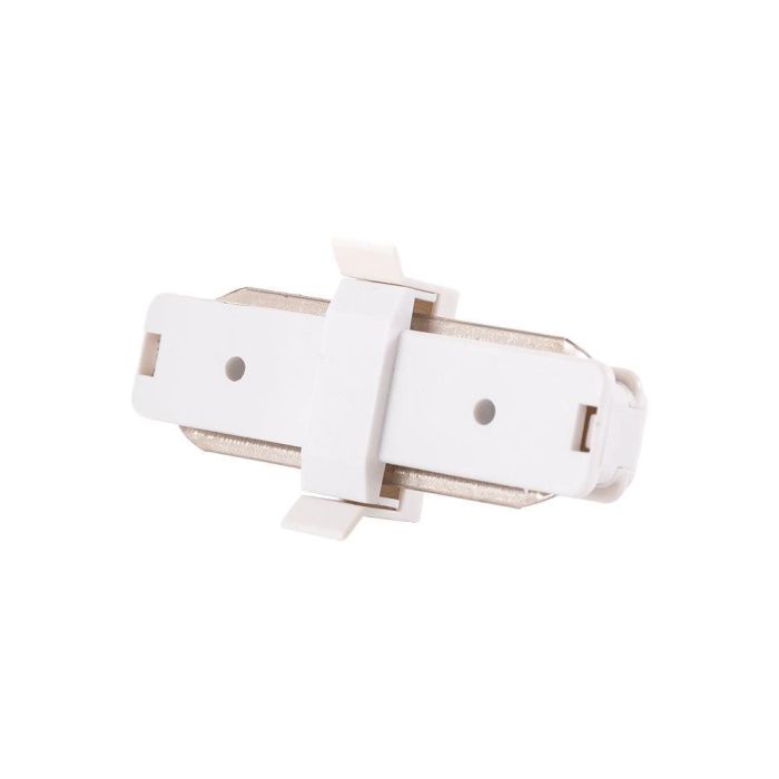 Conector Recto para Carril Monofásico Focos LED Blanco HO-PL218000R 0 Conector Recto para Carril Monofásico Focos LED Blanco HO-PL218000R 0