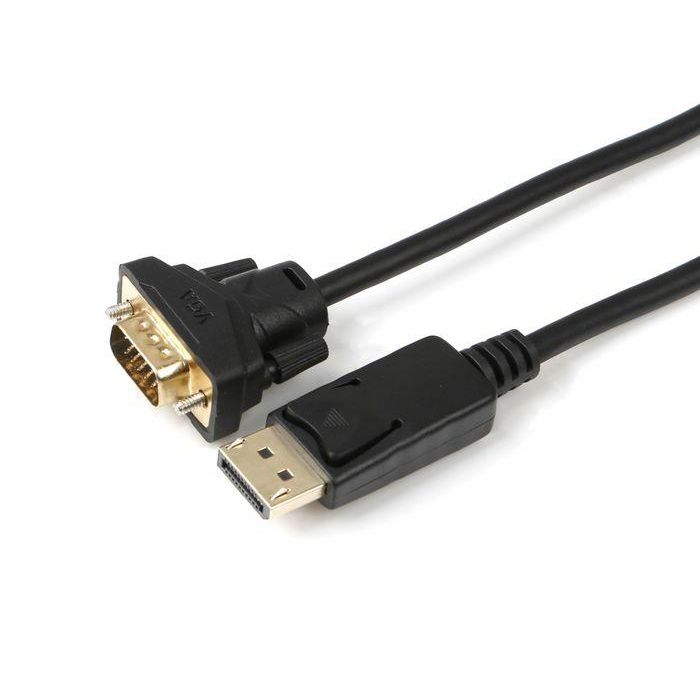 MicroConnect Cable DisplayPort 1.2 a VGA 0,5m - Conecta PC a Monitor para Video HD