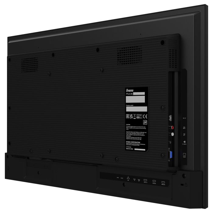 Iiyama ProLite LH3275HS-B1AG - Monitor Digital Android 11 de 32" Full HD IPS Panel 500 cd/m², Orientación Horizontal/Vertical, 24/7, Wi-Fi, LAN, HDMI, DisplayPort, USB