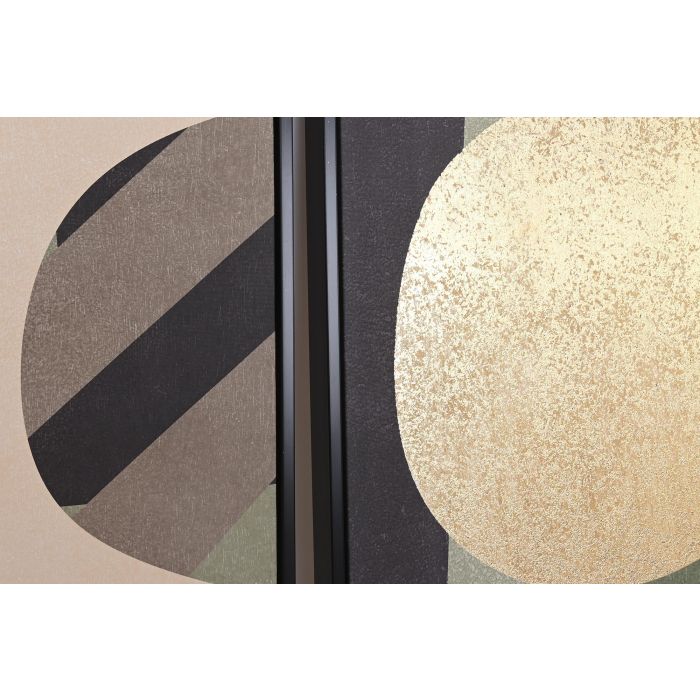 Cuadro Moderno DKD Home Decor Multicolor Amarillo 4.5 x 123 x 83 cm (2 Unidades) 2 Cuadro Moderno DKD Home Decor Multicolor Amarillo 4.5 x 123 x 83 cm (2 Unidades) 2