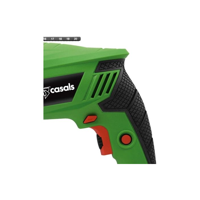 TALADRO PERCUTOR CASALS VT80REAM+R - 800W - PORTABROCAS AUT. 13MM - REVERSIBLE - 0-3000RPM - TOPE PROFUNDIDAD + MALETÍN + KIT BROCAS Y ADAPTADORES 1 TALADRO PERCUTOR CASALS VT80REAM+R - 800W - PORTABROCAS AUT. 13MM - REVERSIBLE - 0-3000RPM - TOPE PROFUNDIDAD + MALETÍN + KIT BROCAS Y ADAPTADORES 1