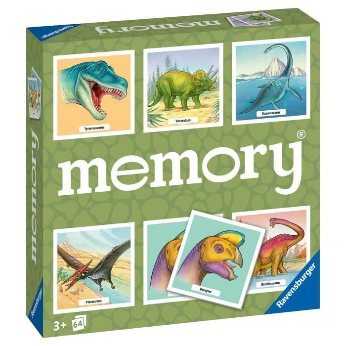 Gran Memoria - Dinosaurios -4005556209248 - Ravensburger 2