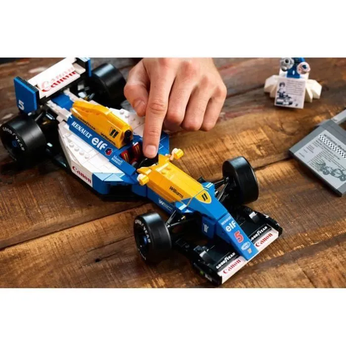 Lego 10353 Williams Racing FW14B y Nigel Mansell Coche de Carreras de F1 para Adultos