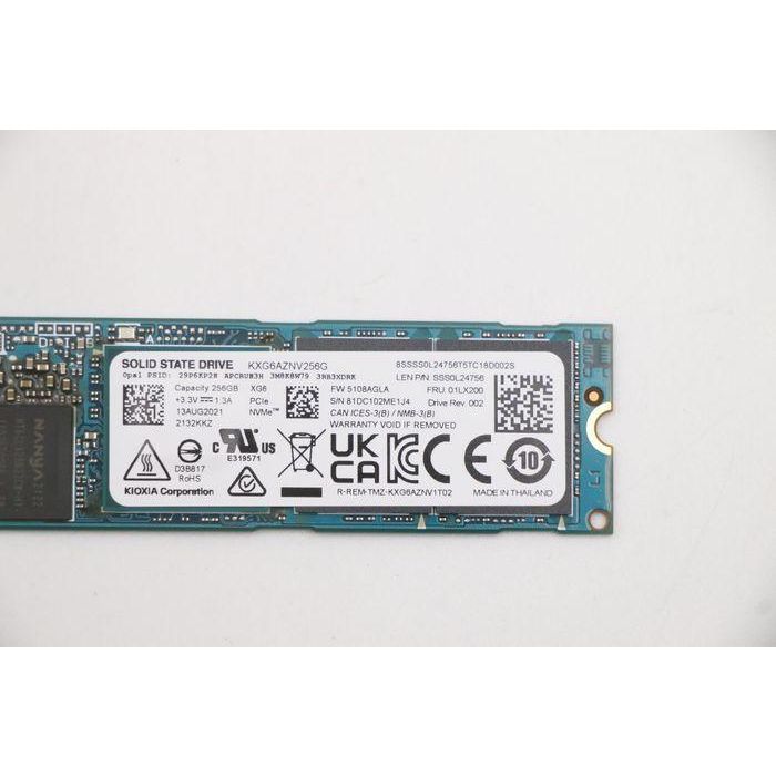 Lenovo SSD M.2 256GB NVMe PCIe 3x4 2280 Interno para Ordenador Portátil y Sobremesa 4
