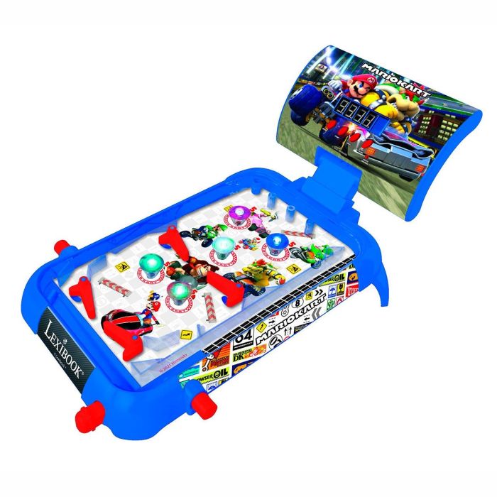 Lexibook Pinball Electrónico Mario Kart Nintendo JG610NI +5 Años Juego de Mesa Infantil 0 Lexibook Pinball Electrónico Mario Kart Nintendo JG610NI +5 Años Juego de Mesa Infantil 0