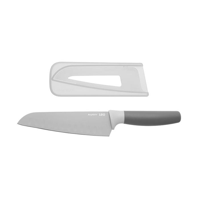 Berghoff 3950038 Cuchillo Santoku Gris 17 cm con Recubrimiento Antiadherente y Mango Contorneado 0 Berghoff 3950038 Cuchillo Santoku Gris 17 cm con Recubrimiento Antiadherente y Mango Contorneado 0
