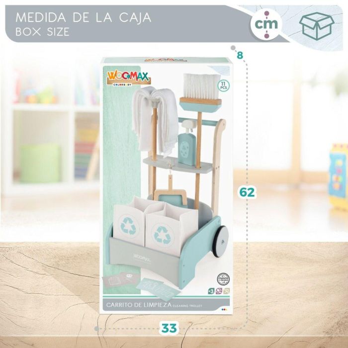 Set de Limpieza Woomax Juguete 34,5 x 50 x 32,5 cm 1